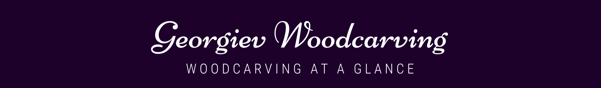 Georgiev Woodcarving logo